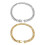 Luxurious Cuban Link Dog Collar Sparkling Artificial-Gold 65 2