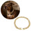 Luxurious Cuban Link Dog Collar Sparkling Artificial-Gold 65 3