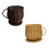 Space Saving Coffee Pods Organizer Holder Elegant-Dark brown 2