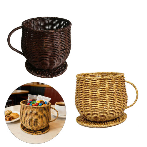 Space Saving Coffee Pods Organizer Holder Elegant-Dark brown 2