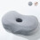 Comfortable Memory Foam Pillow Single Hole For-Light Grey 5