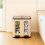Pedaalemmer met twee compartimenten - 2x15L capaciteit 5