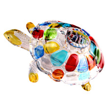 Elegant Glass Animal Treat Jar With Lid For Living Room Coffee