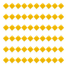60Pcs Plastic Threader Quick Threading Tool Sewing-Yellow