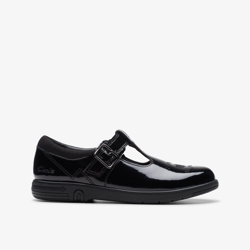 Clarks (Fit Type[Shoes], Shoe Size) Jazzy Tap K. Black Pat