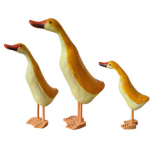 Nautische stijlen Dierensculpturen Handgesneden houten