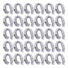 30X Elastic Aluminum Foil Food Covers Ideal For Leftovers-42cm