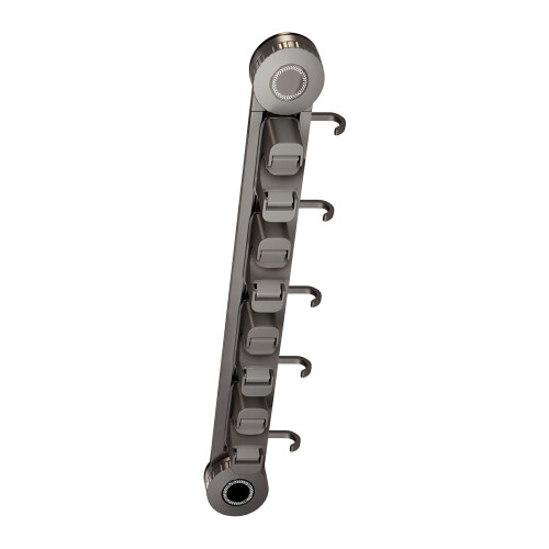 Thin Aluminum Cleaning Tool Rack Easy Mounting Durable Design-2