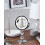 Beliani Makeup Mirror LED CLAIRA Silver 2