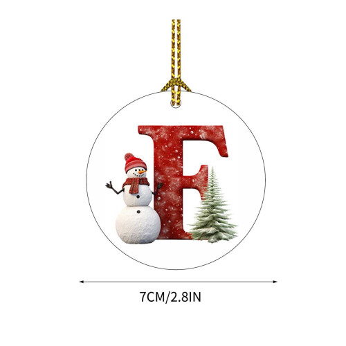 Christmas Tree Ornaments Red White 26-Piece 2