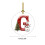 Christmas Tree Ornaments Red White 26-Piece 3