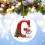 Christmas Tree Ornaments Red White 26-Piece 4