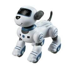 Programmable Remote Control Robot Dog Toy, Blue