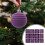 Décorations de Noël en velours marron, lot de 12, 6 cm 8
