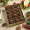 Christmas Tree Ornaments Flocked Brown Balls 12-Pack 8 cm 4