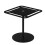 High Clarities Acrylic Eyeglass Display Rack-single layer black 1