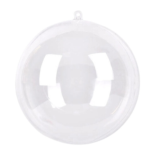 Clear Ball Ornament Extra Large 11.8 Inch Shatterproof