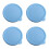 4 Pack Universal Silicone Jar Covers That Fit Most Glass-Blue 1