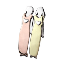 Broche elegante para hermanas, ideal para bolso o traje (2 unidades)