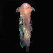 LED-lantaarn in de vorm van een kwal, handlamp, hangende decoratie