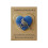 2026 Pocket Hug Keepsake – Cuore blu intenso con pietra e oro 1