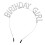 Diadema di compleanno con strass per donne e ragazze 1