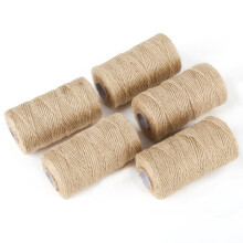 Jute hyssingtau 91m naturlig beige