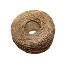 Jutegarn 1 mm brun 100 m rull
