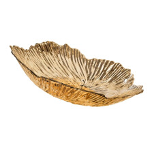 Multi Purpose Serving Bowl With Curved Side Construction-Yellow