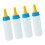 4PCS Ergonomic Pet Nursing Milk Bottle For-yellow pacifier 250 1