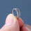 Titanium neus septum klikpiercing 16G 4