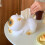 Creatieve Siamese katten ontwerp hars tissuepapier doos 5
