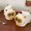 Creatieve Siamese katten ontwerp hars tissuepapier doos 6