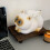 Creatieve Siamese katten ontwerp hars tissuepapier doos 7