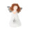 Christmas Angel Tree Topper PVC Plush White 4