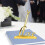 Wedding Guest Book Pen with Rotating Golden Stand 4