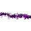 Dunne glitter slinger van lametta, 2 meter x 6 stuks 2