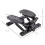 Portable Mini Stepper w/Resistance Bands&Mat,Black 3