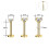 12 τεμάχια καρφιά Labret Push-In 16G με κυβικό ζιρκόνιο 2
