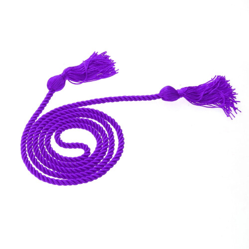 Cordões de formatura de rayon roxo 1