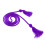 Cordões de formatura de rayon roxo 3