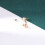 20G Gold Rabbit & Star Stud Earrings for Cartilage 4