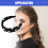 Fascia per capelli annodata a pois da donna, nera, confezione da 1 2