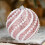 Christmas Tree Ornaments Pink Glitter Sequin Balls 2pcs 5
