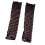 Soft Acrylic Knitted Gloves Half Finger Ribbed Cold-Coffee 1