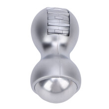 Doppelseitiges Aluminiumlegierungs-Spielzeug 3,5 7,5 cm Silber