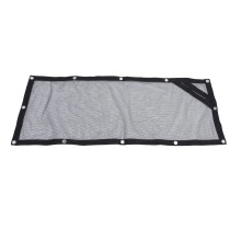 Hinteres Windschutznetz Oxford HD Schwarz für RZR PRO XP