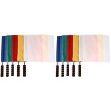 10Pcs Racing Flags for Sports Use Durable Polyester Assorted Colors