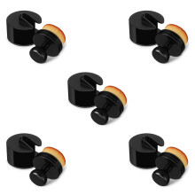 5Pcs Multi Car Washing Brushes Soft Nylon Tire Shine Applicators