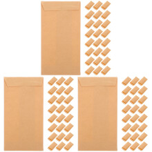 300Pcs Small Kraft Envelopes for Seeds Coins Money Storage Khaki